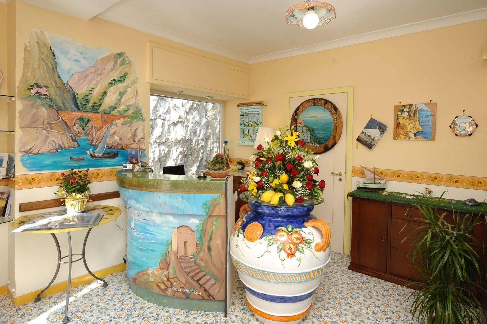 La Locanda Del Fiordo Furore Exterior photo